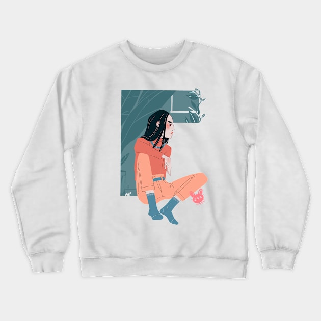 Mood #2 Crewneck Sweatshirt by Connie